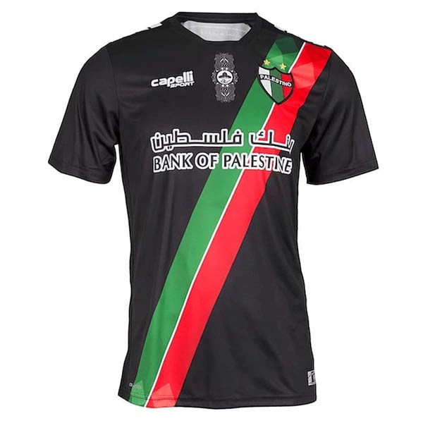 Tailandia Camiseta CD Palestino 1ª Kit 2021 2022 Negro
